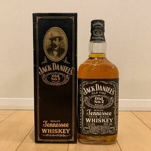 JACK DANIELS OLD No.7 ジャックダニエル オールド No.7 1000ml 45% 箱付き 旧ボトル