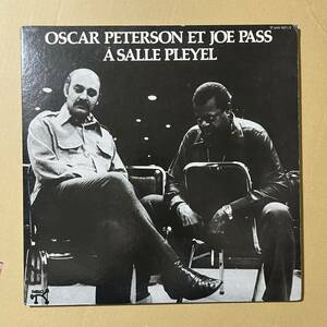 帯付き/ MONO / 2LP / Oscar Peterson Et Joe Pass / Live A Salle Pleyel デュオ・ライヴ 