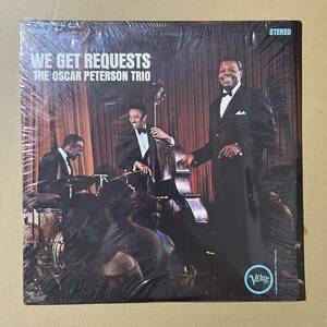 米盤 / Verve / 黒T字/ The Oscar Peterson Trio / We Get Requests プリーズ・リクエスト