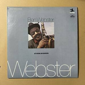 米盤 / 2LP / BEN WEBSTER / At Work In Europe / Prestigeの画像1