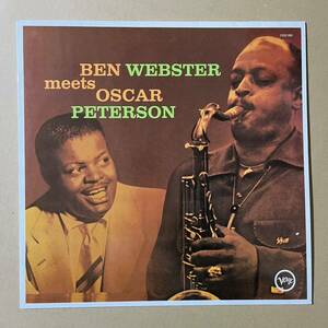 独盤 / オリジナル / 美盤 / BEN WEBSTER / MEETS OSCAR PETERSON / VERVE 