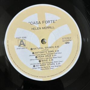 美盤 / Helen Merrill アントニオの唄 Casa Forte PAP-9246 TRIO ヘレン・メリル の画像5