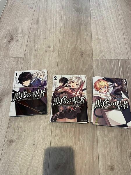 【裁断済】　黒鳶の聖者　～追放された回復術士は、有り余る魔力で闇魔法を極める～ (ガルドコミックス) 1-3巻