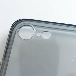 訳あり 新品 TPU iPhone7 iPhone8 iPhoneSE 第2/3世代 ケース ブラック クリア 透明 柔らかいの画像3