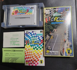 美品 スーパーF1サーカス３ SFC スーパーファミコン Nintendo 任天堂