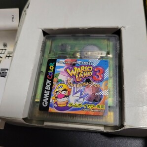 ワリオランド３ / WARIO LAND3 不思議なオルゴール シール付き ゲームボーイカラー GBC 動作品 Nintendo 任天堂の画像4