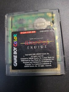 WIZARDRY EMPIRE / ウィザードリィ エンパイア ゲームボーイカラー GBC Nintendo 任天堂 ソフトのみ