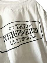 NEIGHBORHOOD ネイバーフッド 両面 プリント 半袖 Tシャツ size M 日本製 カットソー_画像4