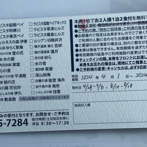 共立リゾート 全宿泊施設 ペア宿泊券 2024年４月1日〜2024年9月30日※GW、お盆除外日ありの画像2