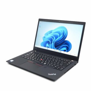 【中古品】ThinkPad T490 Lenovo 14インチノートパソコン Windows11 管14234の画像1