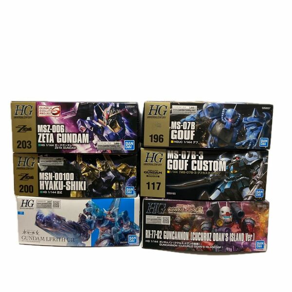 HG バンダイ HGUC ガンプラ プラモデル　まとめ売り