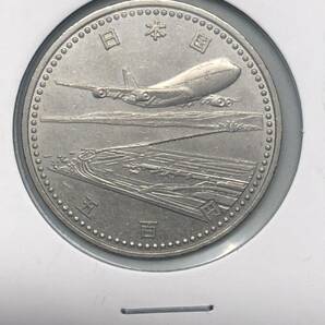 記念硬貨 関西国際空港開港記念 500円 白銅貨 平成6年の画像2