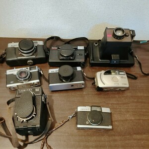 [ продажа комплектом ] Olympus MINOLTA OLYMPUS Minolta пленочный фотоаппарат Polaroid камера корпус линзы 8 шт. комплект Y799