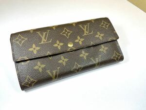 良品 LOUIS VUITTON ルイヴィトン モノグラム ポルトフォイユ サラ M61726/TH1014 長財布 