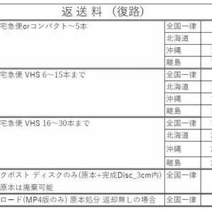 [MP4_3:00以内] VHS →→ MP4(ダウンロード納品_1本/180分まで_※180分以上別商品) VHS 変換 バックアップ デジタル化 [Ota.kikaku]の画像3