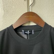 LサイズメンズBALL胸ポケット異素材使い半袖Tシャツ黒_画像6