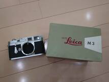 【美品】ライカ Leica M3（２回巻き上げ）Body　70万番台★箱あり★動作確認済み_画像1