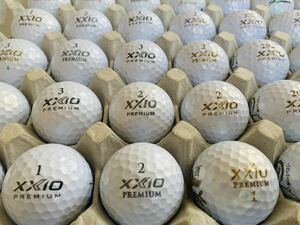 ゼクシオプレミアムフィールゴルフボール　ロストボール35個　XXIO PREMIUM FEEL DUNLOP GOLF ゼクシオプレミアムロストボール