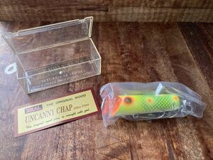 18. rare color ZEALzi-ruUNCANNY CHAP anchor knee tea p2001 unused storage goods 3/8oz Old wood lure 