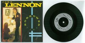 ジョン・レノンJOHN LENNON「BORROWED TIME」UK盤シングル・レコード