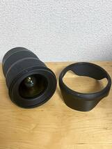 SIGMA シグマ Art 24mm F1.4 DG HSM Canon キヤノン用 レンズフード、レンズポーチ付_画像7