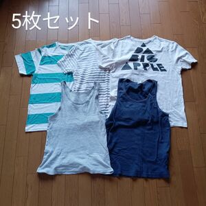 ☆5枚セット Tシャツ＆タンクトップ チャオパニックティピー GAP Coen ユニクロ 無地 ボーダー☆