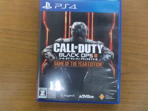 CALL OF DUTY BLACK OPSⅢ　　game of year edition PS4