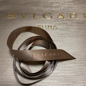 【空箱のみ】BVLGARI ブルガリ ピアスケース 箱 リボン 紙袋 美品の画像7