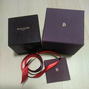 [Пустая коробка] Boucheron Ring Case Case Box лента