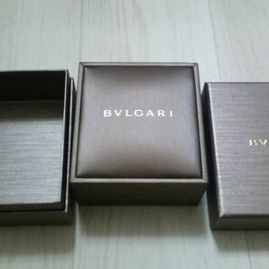 【空箱のみ】BVLGARI ブルガリ ピアスケース 箱 リボン 紙袋 美品の画像4