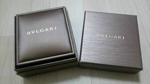 [ empty box only ]BVLGARI BVLGARY earrings case box ribbon paper bag beautiful goods 