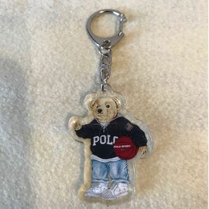 ポロベア キーホルダー バスケットベア POLO KEY HOLDER POLO BEAR アクリルキーホルダー ポロベア