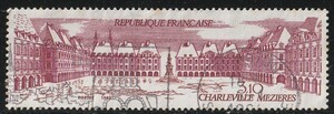 フランス1983＃1858－シャルルヴィル・メジエール　済　 ＄0.85