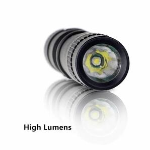 【耐衝撃】アルミニウム製 超小型ペンライト型LED照明 最軽量19g 懐中電灯 強力 ハンディライト 防災 超小型ペンライト型LED照明の画像6