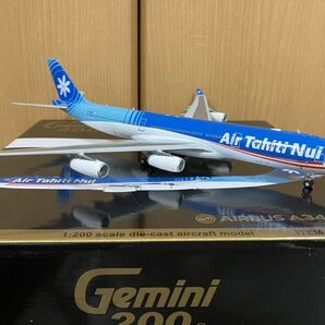 1/200 Gemini エアタヒチヌイ A340-300 tahiti ダイキャスト 航空機 飛行機 模型の画像1