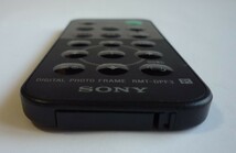 SONY　ソニー　リモコン　リモコン送信機　RMT-DPF3　デジタルフォトフレーム用　黒　ブラック_画像3