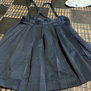 紺色　制服　スカート　160B