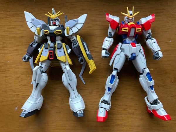 【完成品】HG ガンダムサンドロック ビルドバーニング