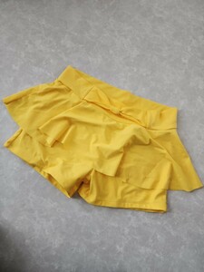 [87] женский купальный костюм XL желтый плавание низ 