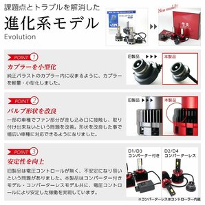 純正HID ledヘッドライト 交換 D4R タントカスタム L350 360 375 385 ソニカ タントエグゼ 信玄 11600lm 2年保証の画像3