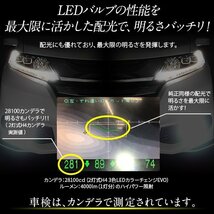 ライトの色が瞬時に変わる！ ストロボ 3色切替 カラーチェンジバルブ LED 信玄 EVO HB3 4000LM 30W 1年保証 簡単操作 3000K 4300K 6000K_画像6