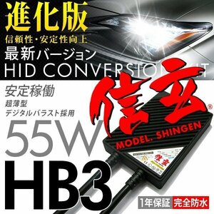 新品 HID Model 信玄 HB3 3000K 55W 信頼のブランド 安心の1年保証 即納可