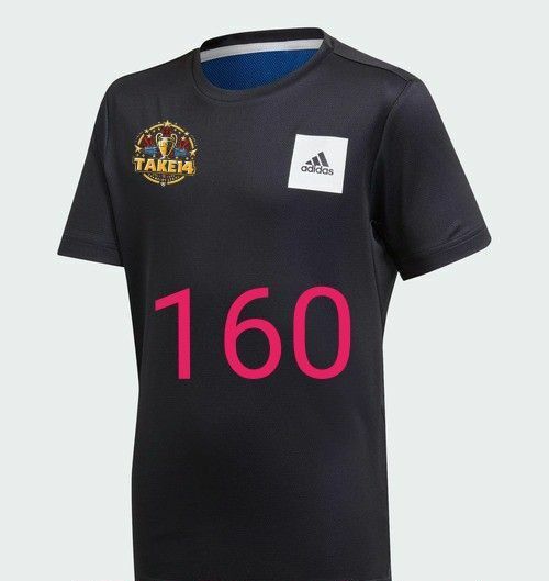 久保　tシャツ　160 チャンピオンズリーグ風　トレシャツ　アディダス　オーダーメイド　キッズ　サッカー　子供　新品タグ付