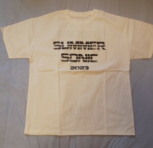 【送料込み】サマソニ スタッフTシャツ XLサイズ 白 未使用 非売品 Summer Sonic 2023