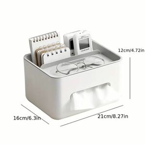 ティッシュケース 小物入れ おしゃれ 多機能 シンプル 卓上 収納