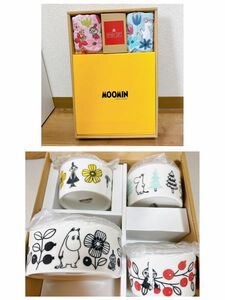 ムーミン レンジ 4点セット 新品未使用 Moomin Characters TM MM1400 -82-4 食器 ボウル