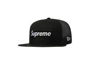 Supreme Box Logo Mesh Back New Era Black シュプリーム ボックス ロゴ メッシュ バック ニューエラ ブラック 7 1/2 23ss