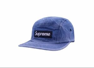 Supreme Washed Chino Twill Camp Cap Denimシュプリーム ウォッシュト チノ ツイル キャンプ キャップ デニム　23 fw aw