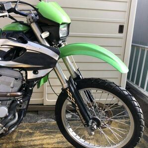 1円スタート カワサキ kLX250 書類あり 不動車の画像7