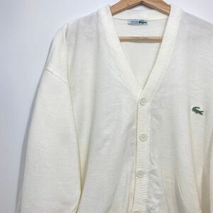 LACOSTE ラコステ　 カーディガン セーター ニット ニットカーディガン　春ニット　春服　春カーディガン